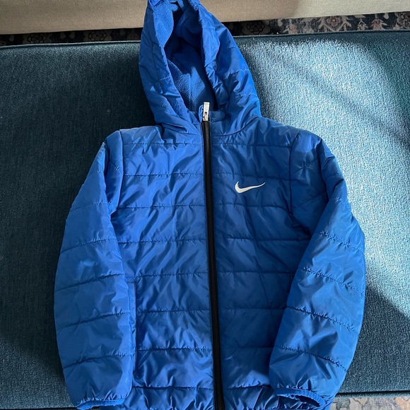 Nike Fleece Lined Boys Winter Coat - Picture 1 of 3